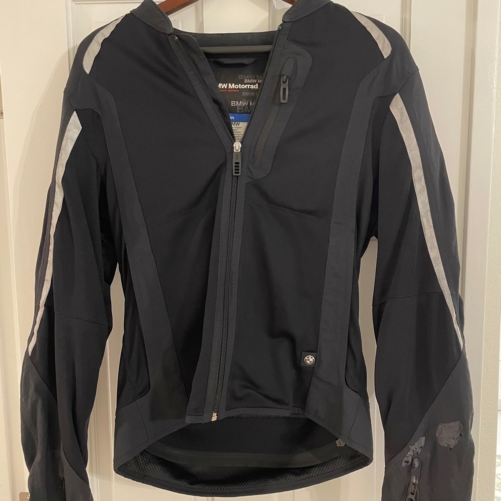 BMW Black and Gray Men's Jacket